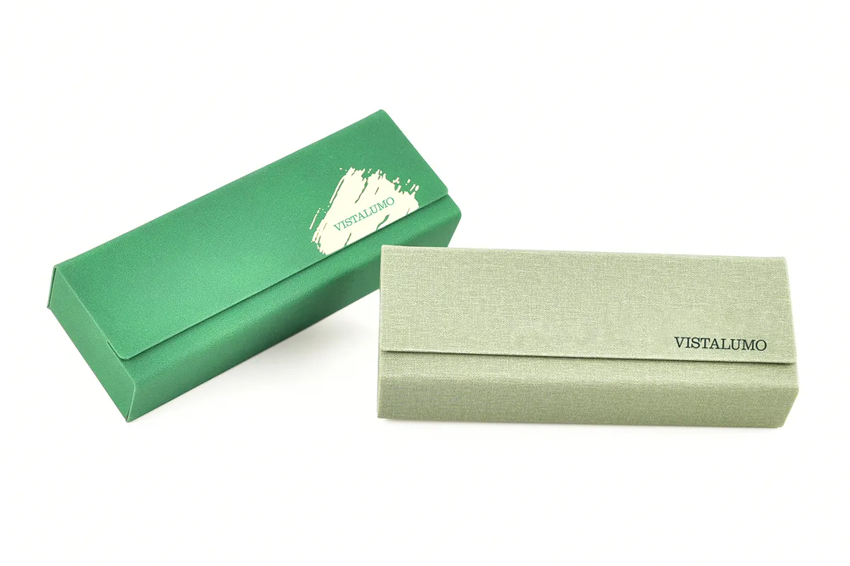Custom branded eyeglass cases with logo — OEM packaging for optical retailers and brand owners