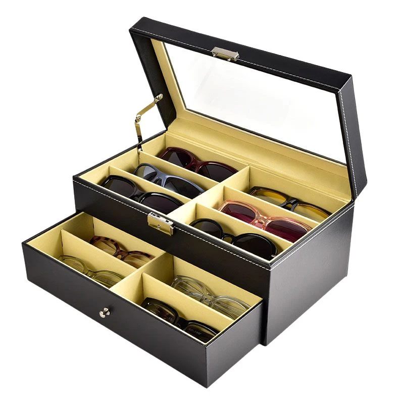 Multiple Sunglasses Storage Case Side