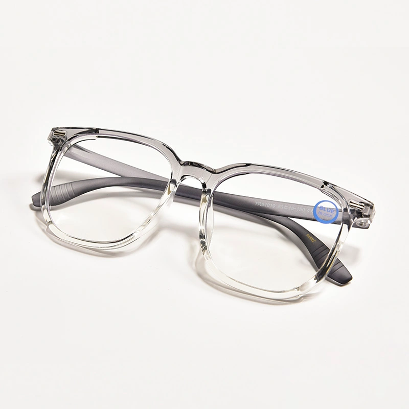 Clear color TR90 material glasses