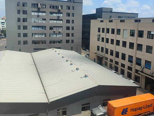 vistalumo eyewear factory loading containers.